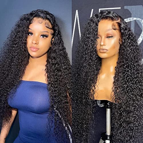 Amazon.com : UNice 12A Curly Glueless Wigs 13x4 Pre-cut Lace Front Wigs  Human Hair Pre Plucked Chinese Yunnan Remy Hair 3D Dome Cap HD Lace Frontal  Wear Go Wigs Natural Hairline 180%