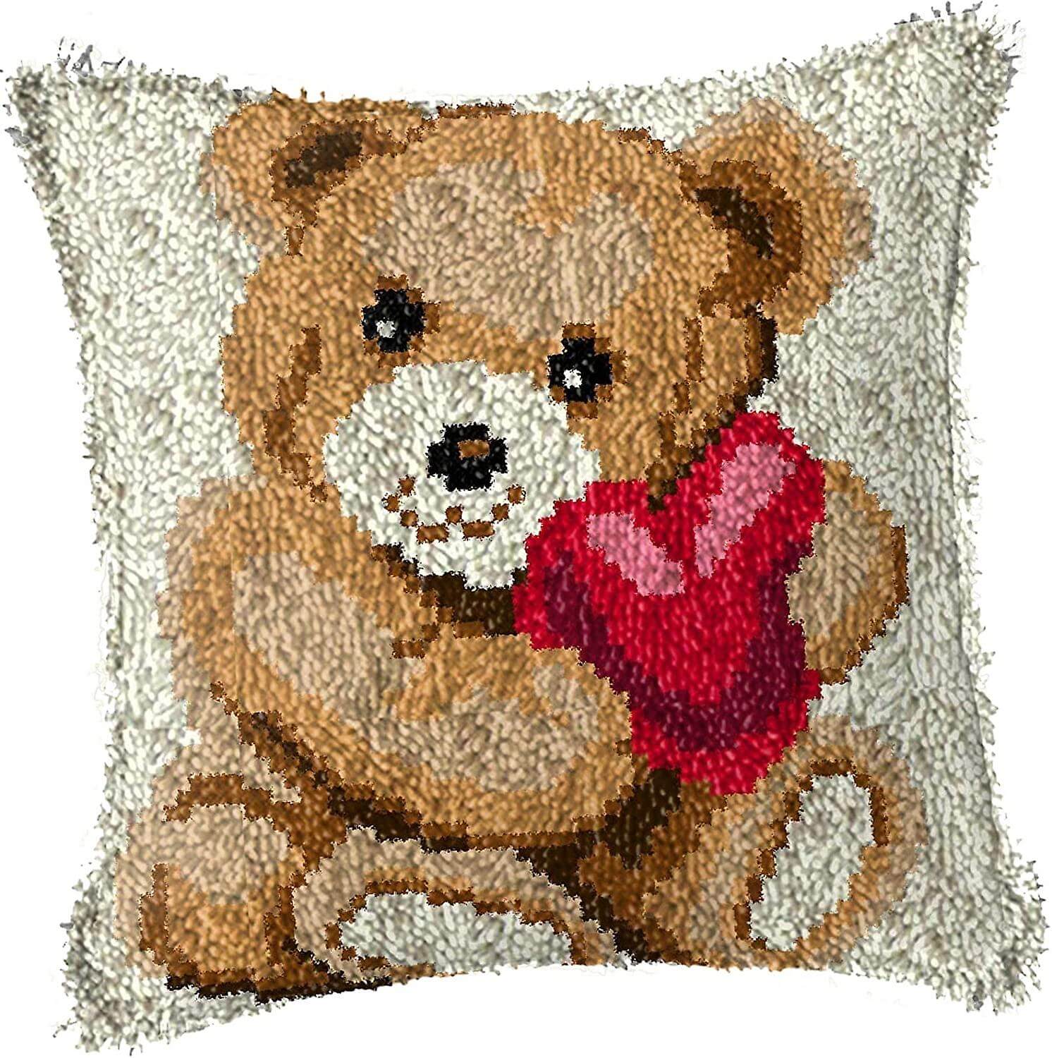 Latch Hook Pillow Kits A Fun and Engaging Craft for Kids BeastBeauty