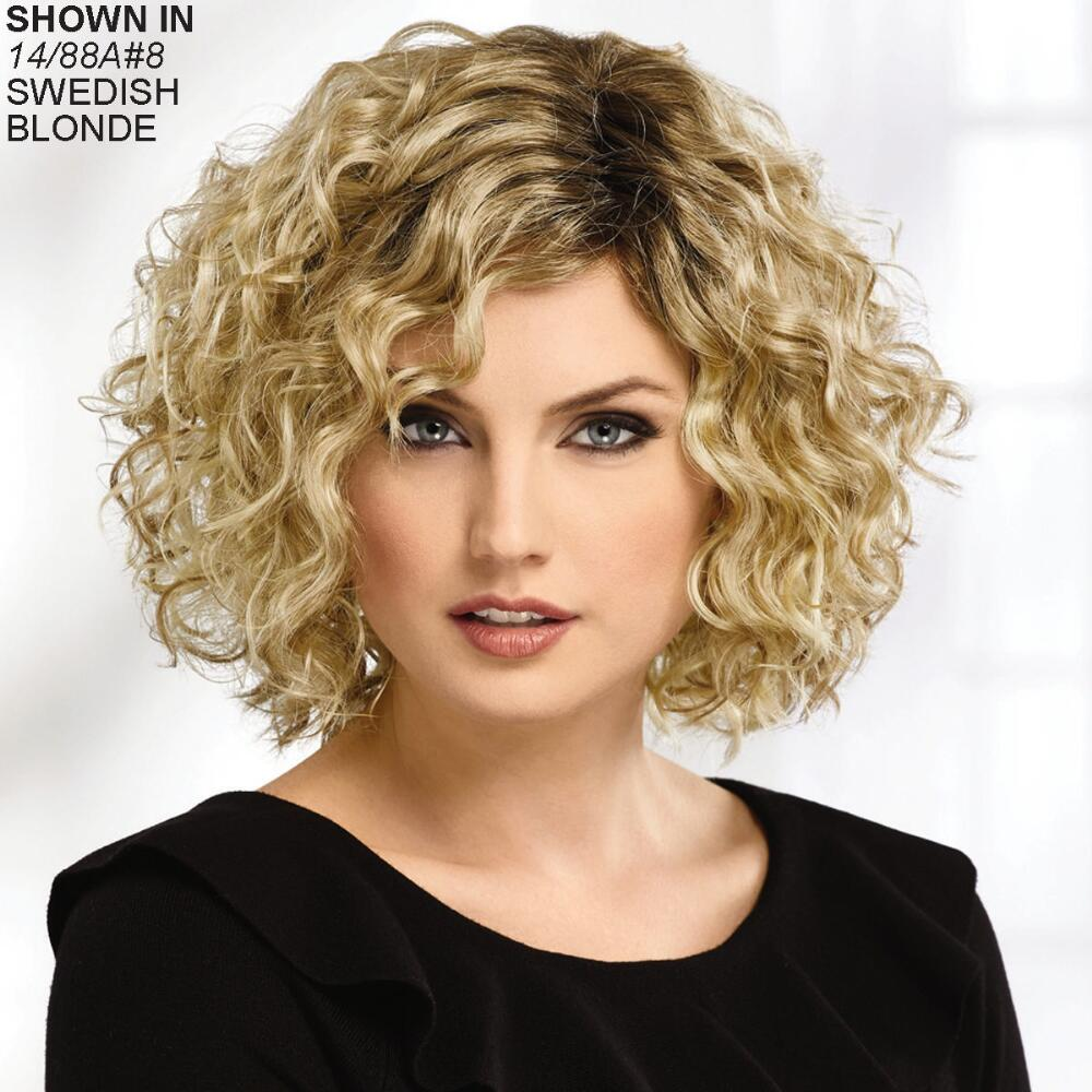 Curly lace front wigs